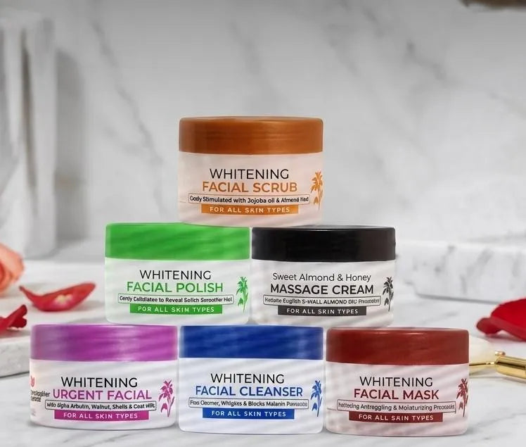 Luxury Whitening Facial Kit β Advanced Professional Skincare Treatment (6-in-1 Set)
