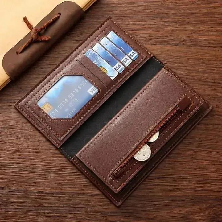 Men’s Leather Wallet Bifold – Honey Design Premium Slim Wallet