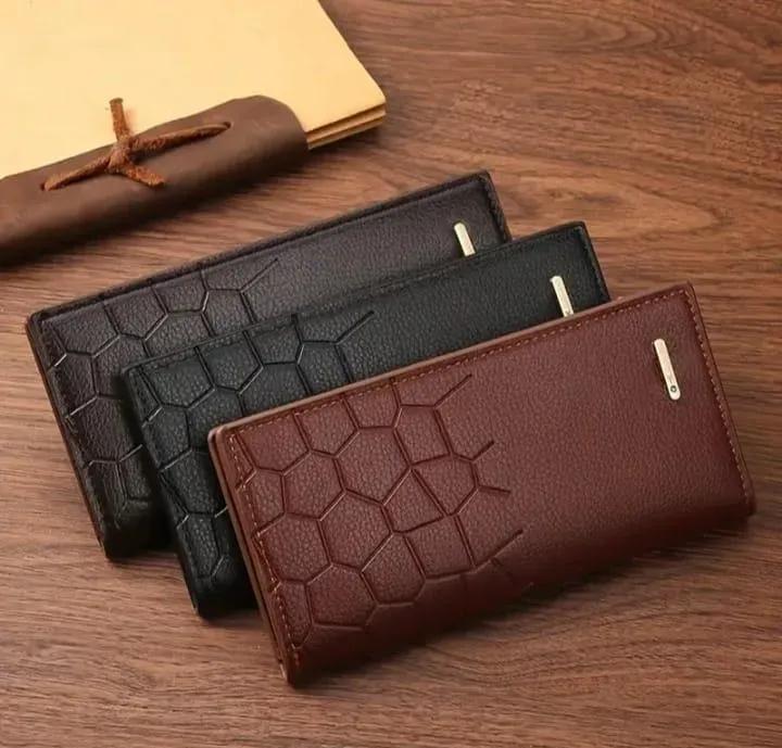 Men’s Leather Wallet Bifold – Honey Design Premium Slim Wallet
