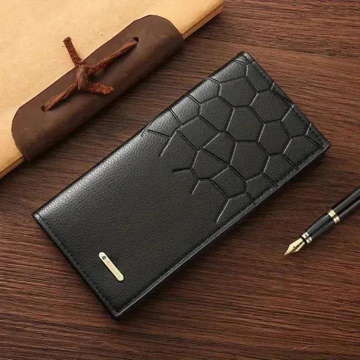 Men’s Leather Wallet Bifold – Honey Design Premium Slim Wallet