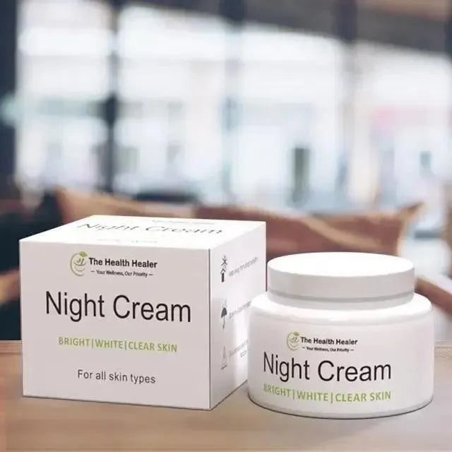 Night Cream – Whitening, Brightening & Anti-Aging Formula (For All Skin Types)