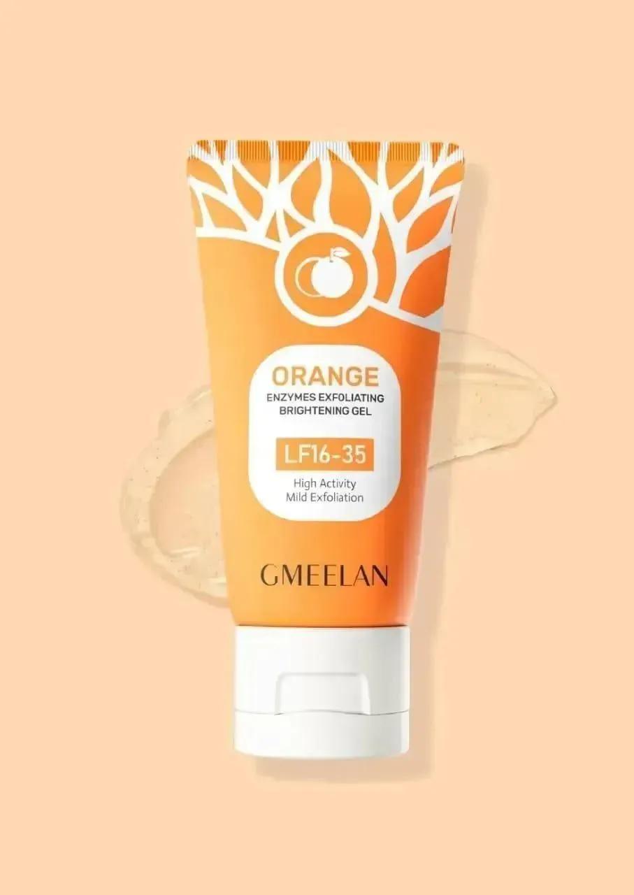Orange Enzymes Exfoliating Brightening Gel – Gentle Professional Skin Renewal (80g)